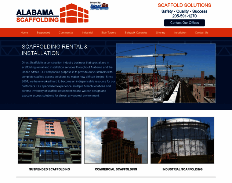 Alabamascaffolding.com thumbnail