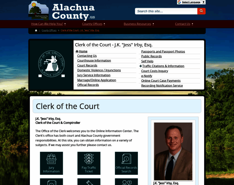 Alachuaclerk.org thumbnail