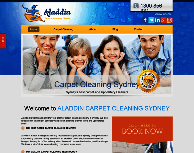 Aladdincarpetcleaning.com.au thumbnail