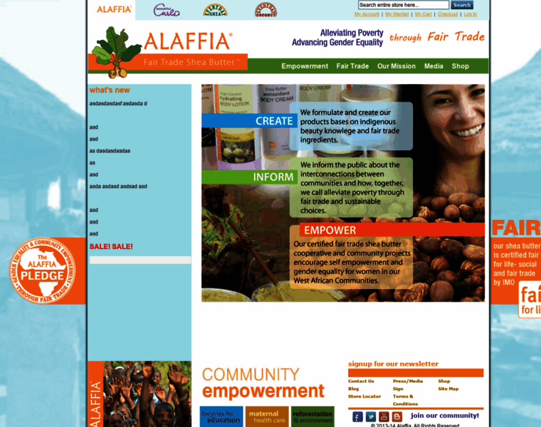 Alaffia.biz thumbnail