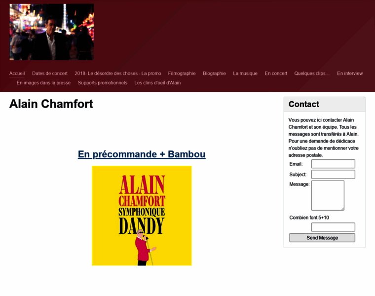 Alain-chamfort.net thumbnail