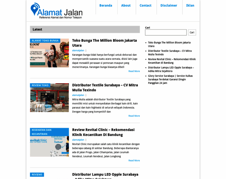 Alamatjalan.com thumbnail