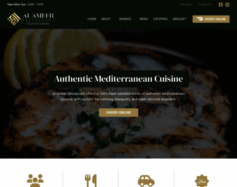 Alameerrestaurant.com thumbnail