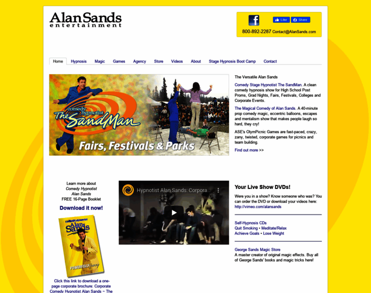 Alansands.com thumbnail