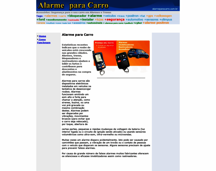 Alarmeparacarro.com.br thumbnail