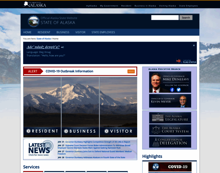 Alaska.gov thumbnail Alaska.gov thumbnail