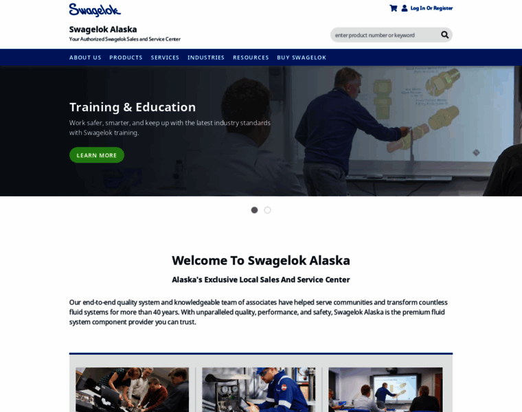Alaska.swagelok.com thumbnail