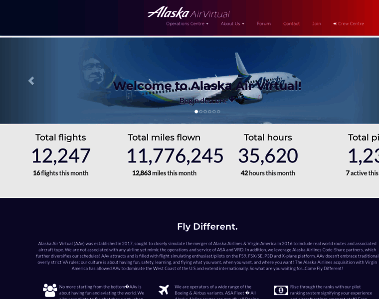 Alaskaair-virtual.org thumbnail