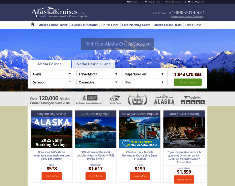 Alaskacruises.com thumbnail