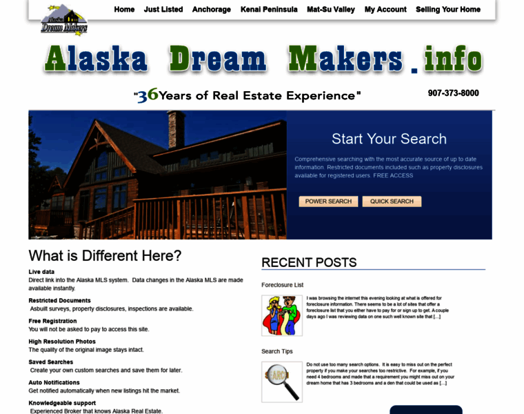 Alaskadreammakers.info thumbnail