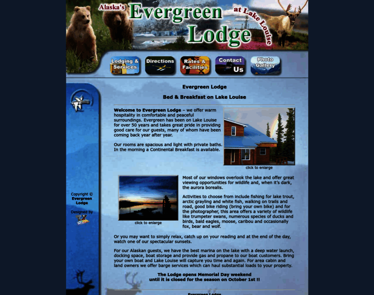 Alaskaevergreenlodge.com thumbnail