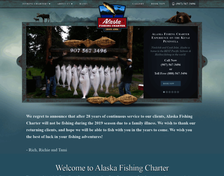 Alaskafishingcharter.com thumbnail