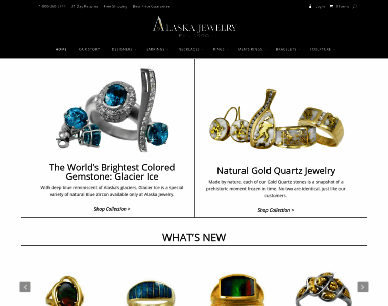 Alaskajewelry.com thumbnail