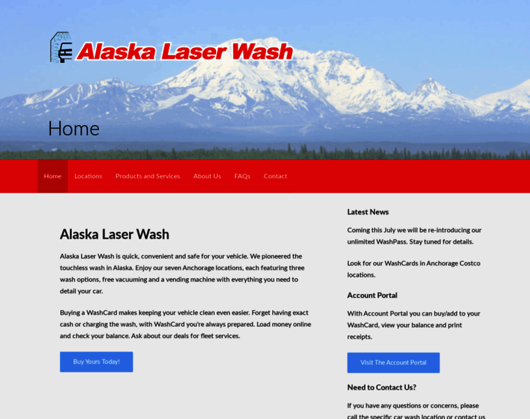 Alaskalaserwash.com thumbnail