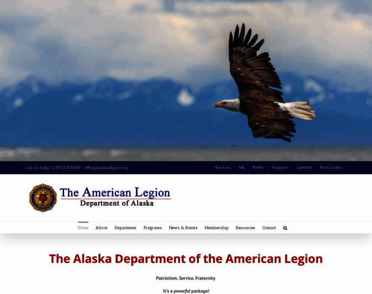 Alaskalegion.org thumbnail