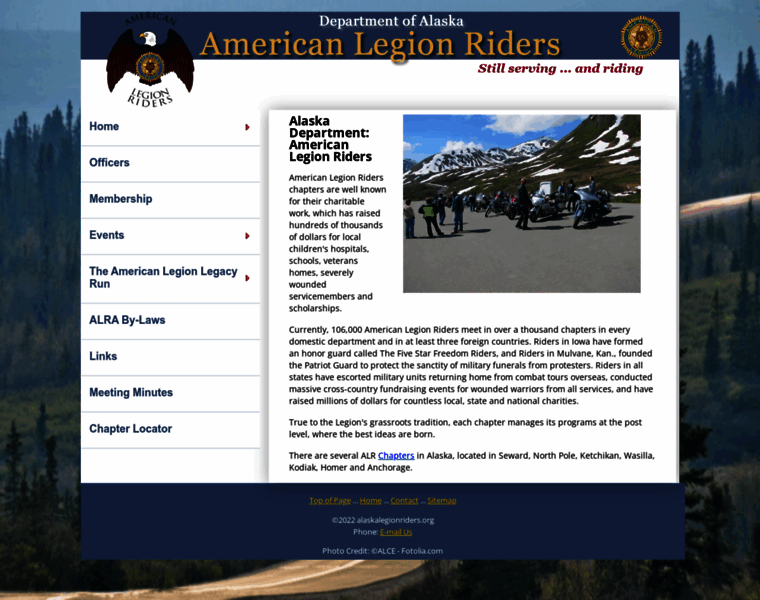 Alaskalegionriders.org thumbnail
