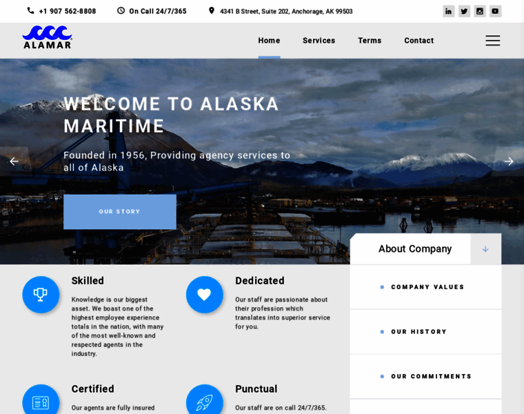 Alaskamaritime.com thumbnail