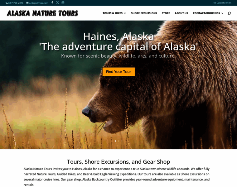 Alaskanaturetours.net thumbnail