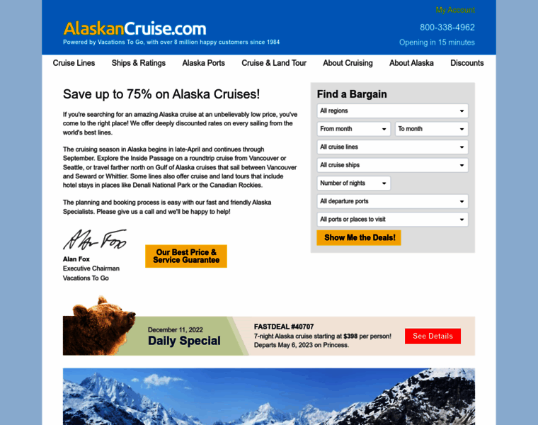 Alaskancruise.com thumbnail