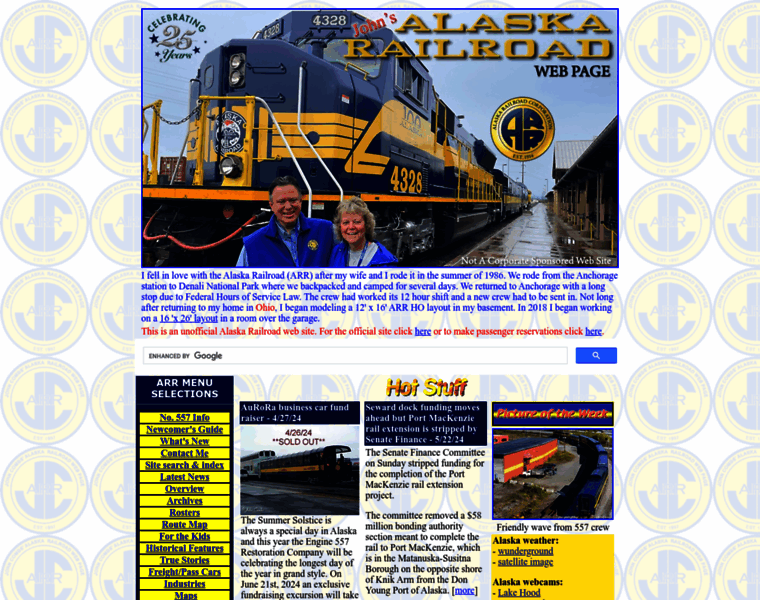 Alaskarails.org thumbnail