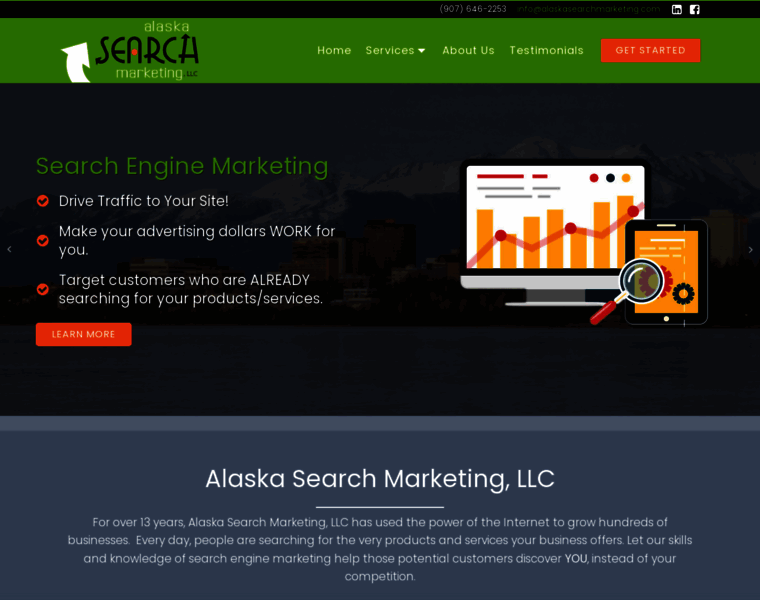 Alaskasearchmarketing.com thumbnail