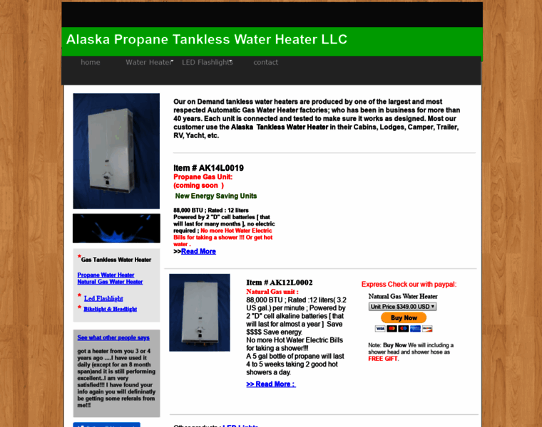 Alaskatanklesswaterheater.com thumbnail