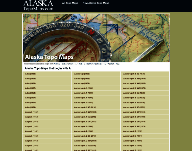 Alaskatopomaps.com thumbnail