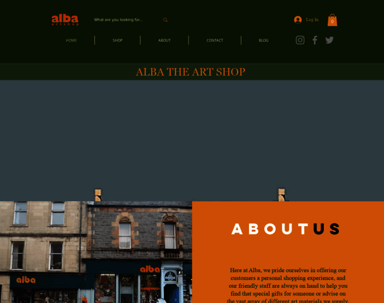 Alba-artshop.co.uk thumbnail