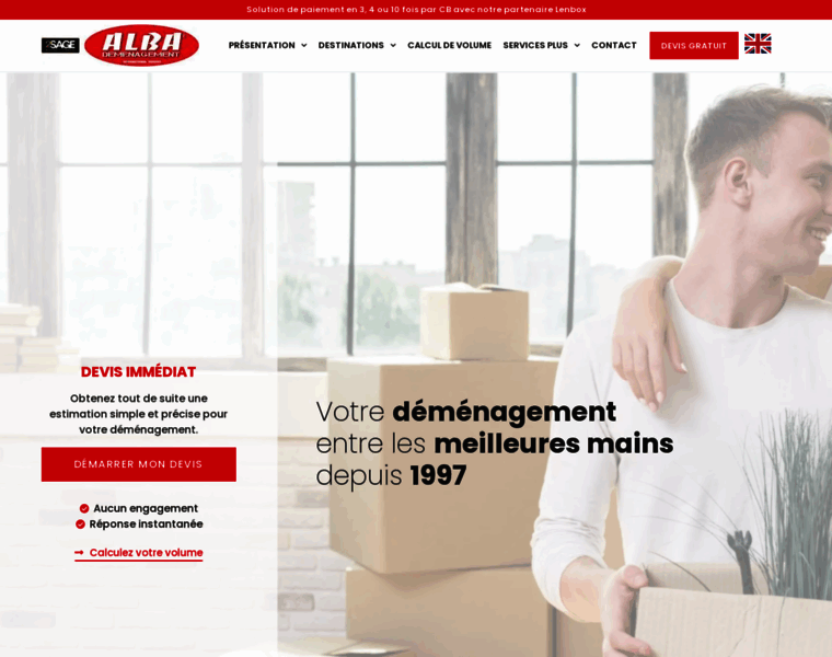 Alba-demenagements.fr thumbnail