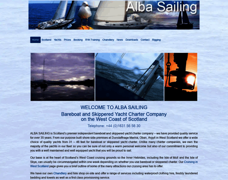 Alba-sailing.co.uk thumbnail