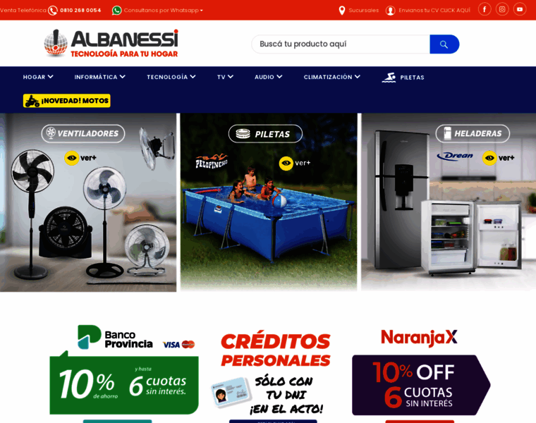 Albanessi.com.ar thumbnail