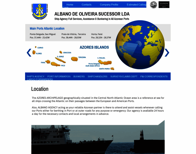 Albano-agency-azores.com thumbnail