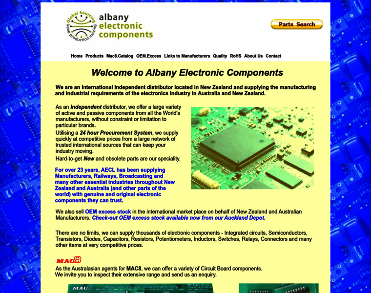 Albanyelectronics.co.nz thumbnail