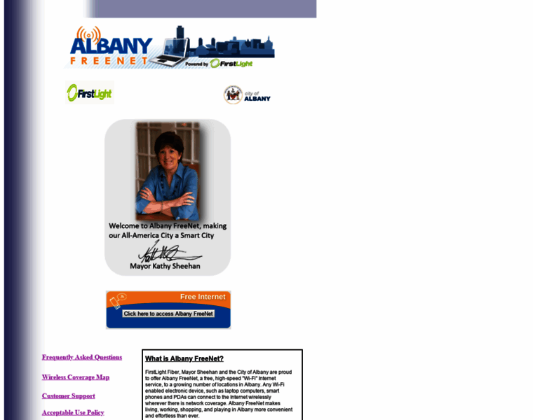Albanyfreenet.net thumbnail