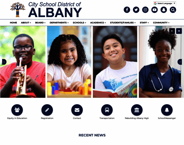 Albanyschools.com thumbnail