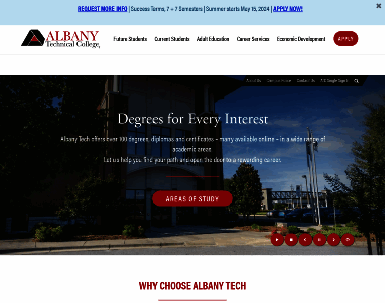 Albanytech.edu thumbnail