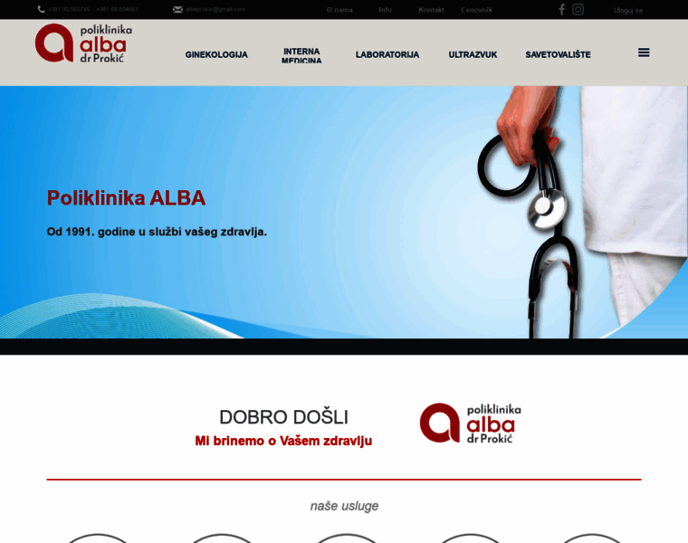 Albaprokic.com thumbnail
