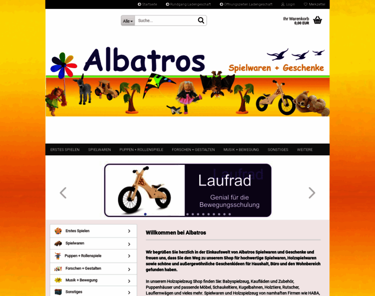 Albatros-holzspielzeug.de thumbnail