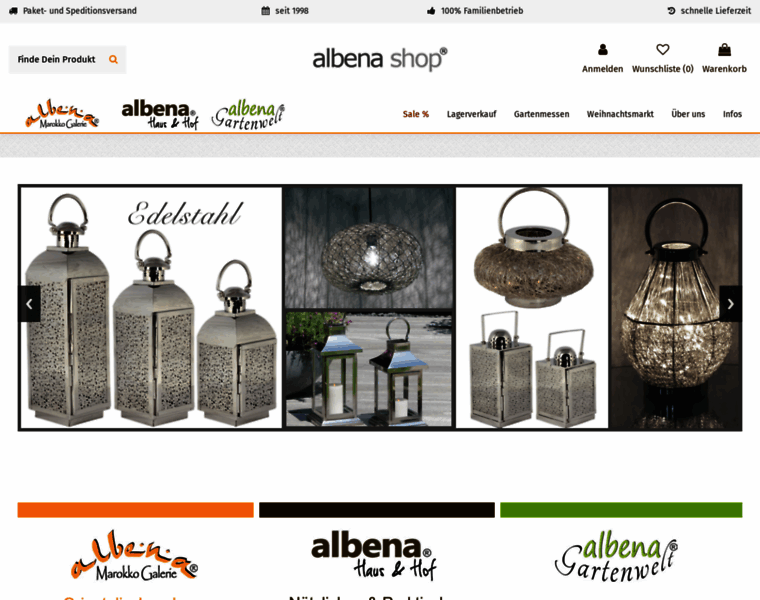 Albena-shop.de thumbnail