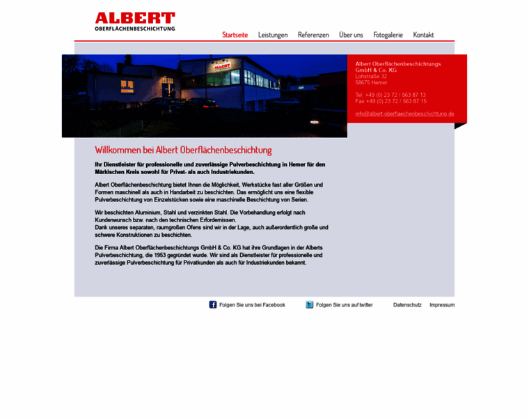 Albert-oberflaechenbeschichtung.de thumbnail