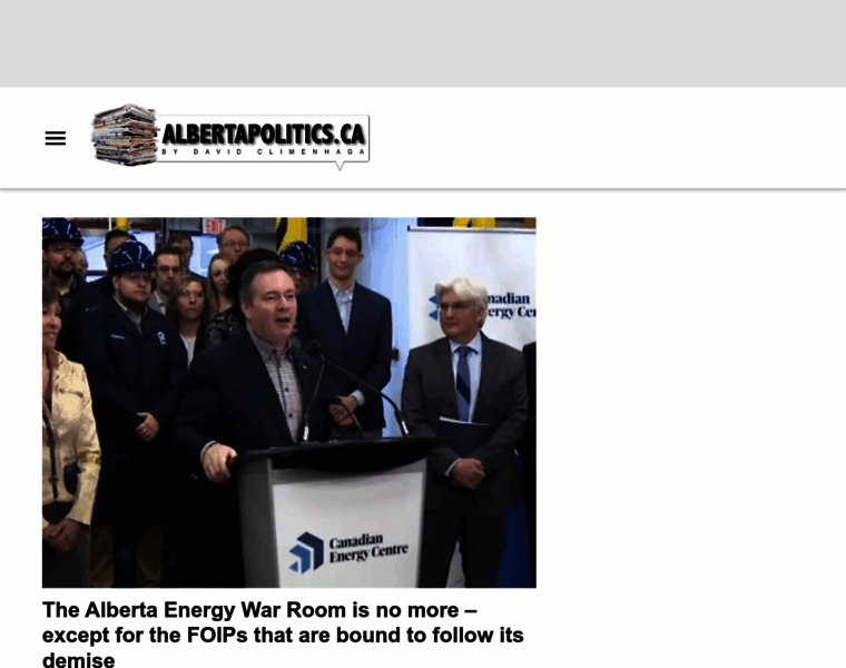 Albertapolitics.ca thumbnail