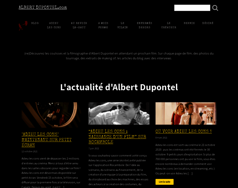 Albertdupontel.com thumbnail