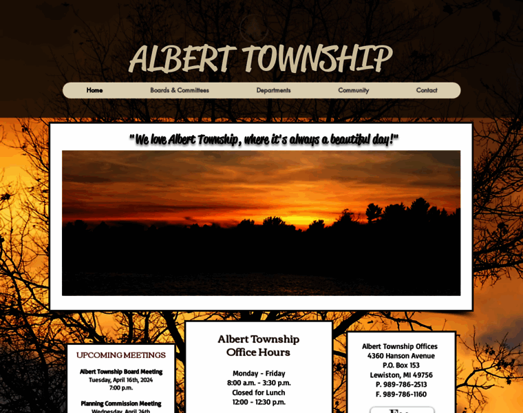 Alberttownship.com thumbnail