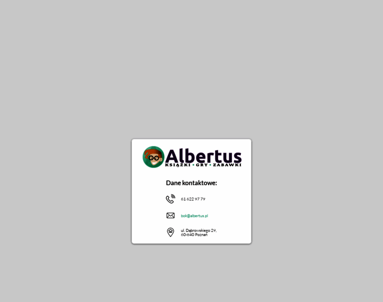 Albertus.pl thumbnail
