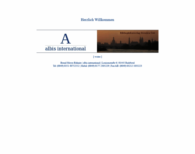 Albis-international.de thumbnail