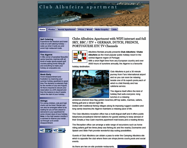 Albufeira-rentals.com thumbnail