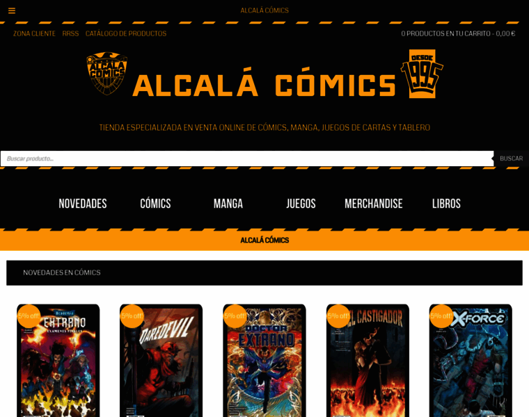 Alcalacomics.com thumbnail