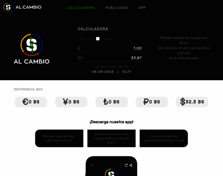 Alcambio.app thumbnail