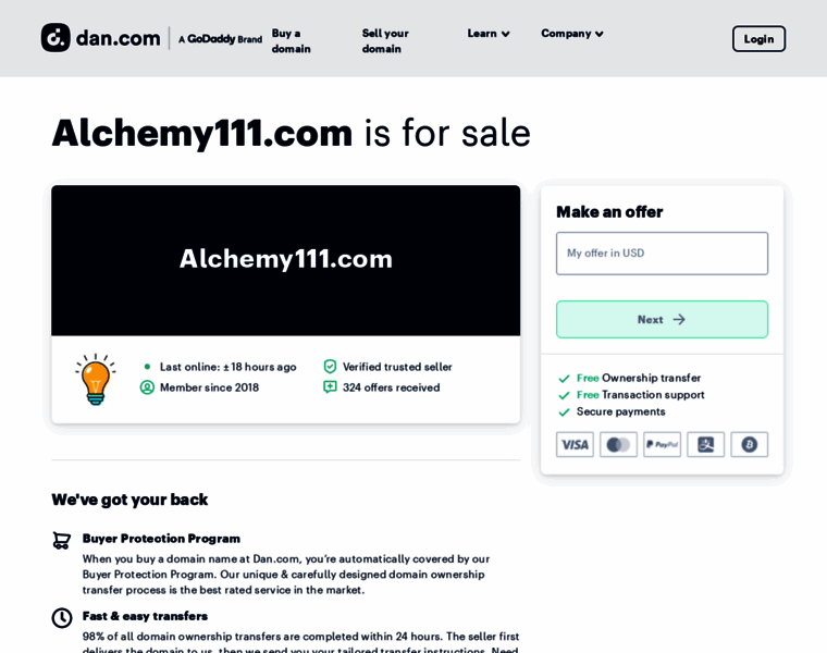 Alchemy111.com thumbnail