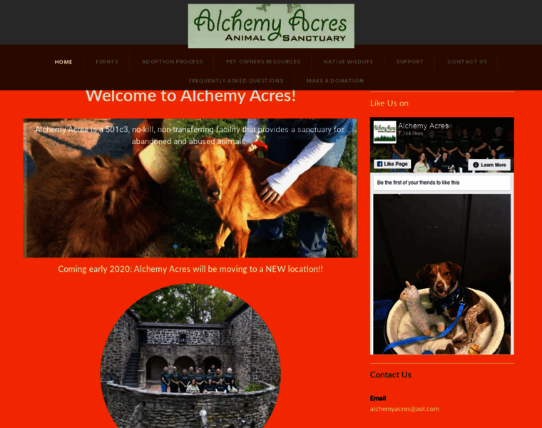 Alchemyacres.org thumbnail